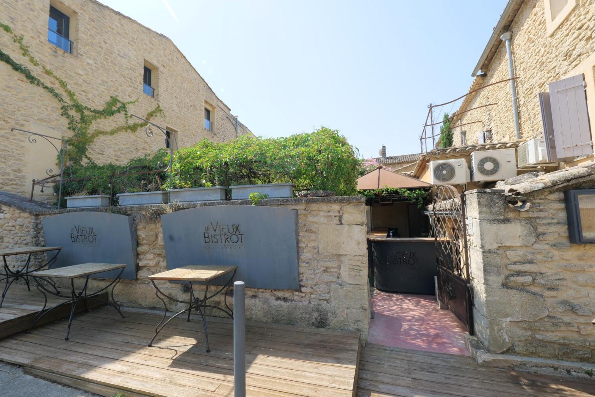 Cabrières-dʼAvignon Chambres Du Vieux Bistrot מראה חיצוני תמונה
