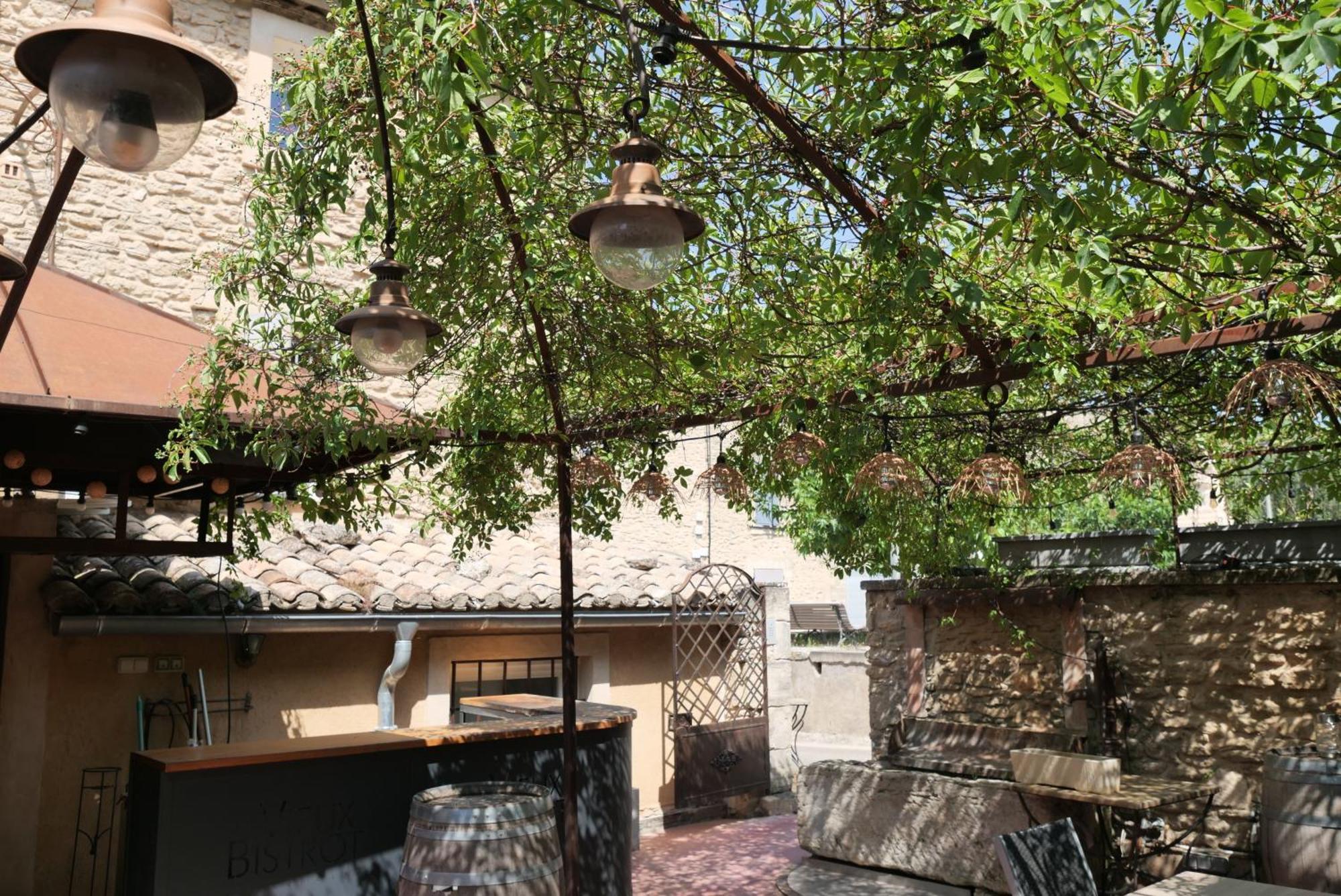 Cabrières-dʼAvignon Chambres Du Vieux Bistrot מראה חיצוני תמונה